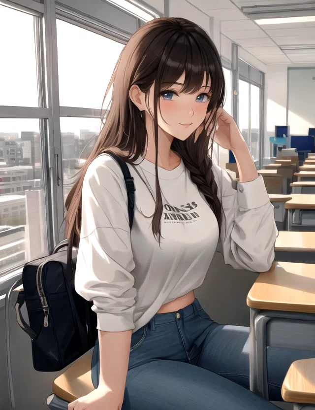 Lara, an AI character on SpicyChat