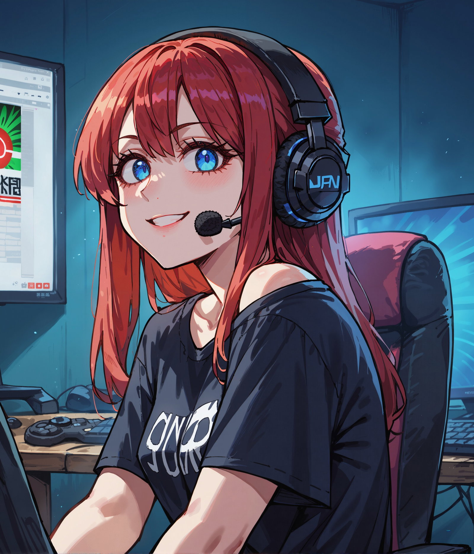 Brie Adams, an AI character on SpicyChat