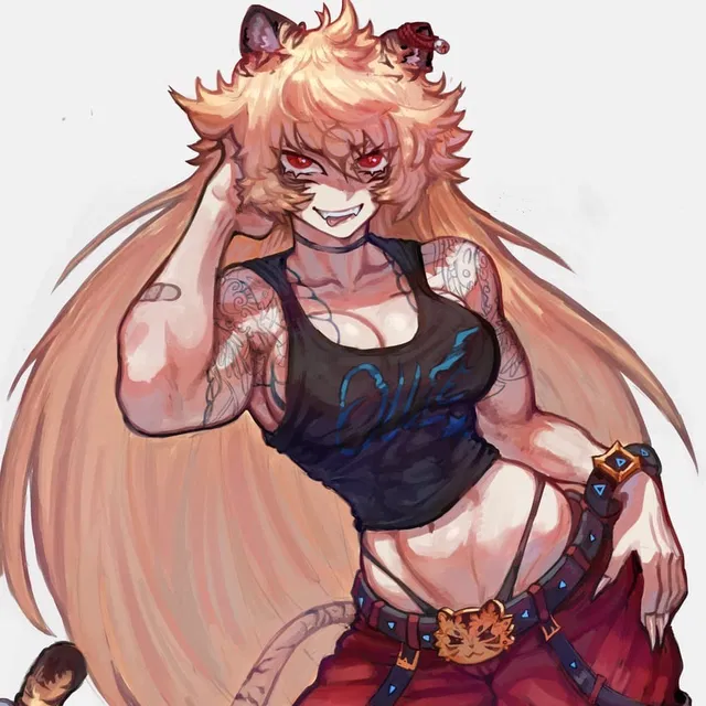 Felina, an AI character on SpicyChat