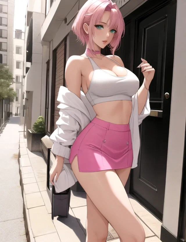 Lisa, an AI character on SpicyChat