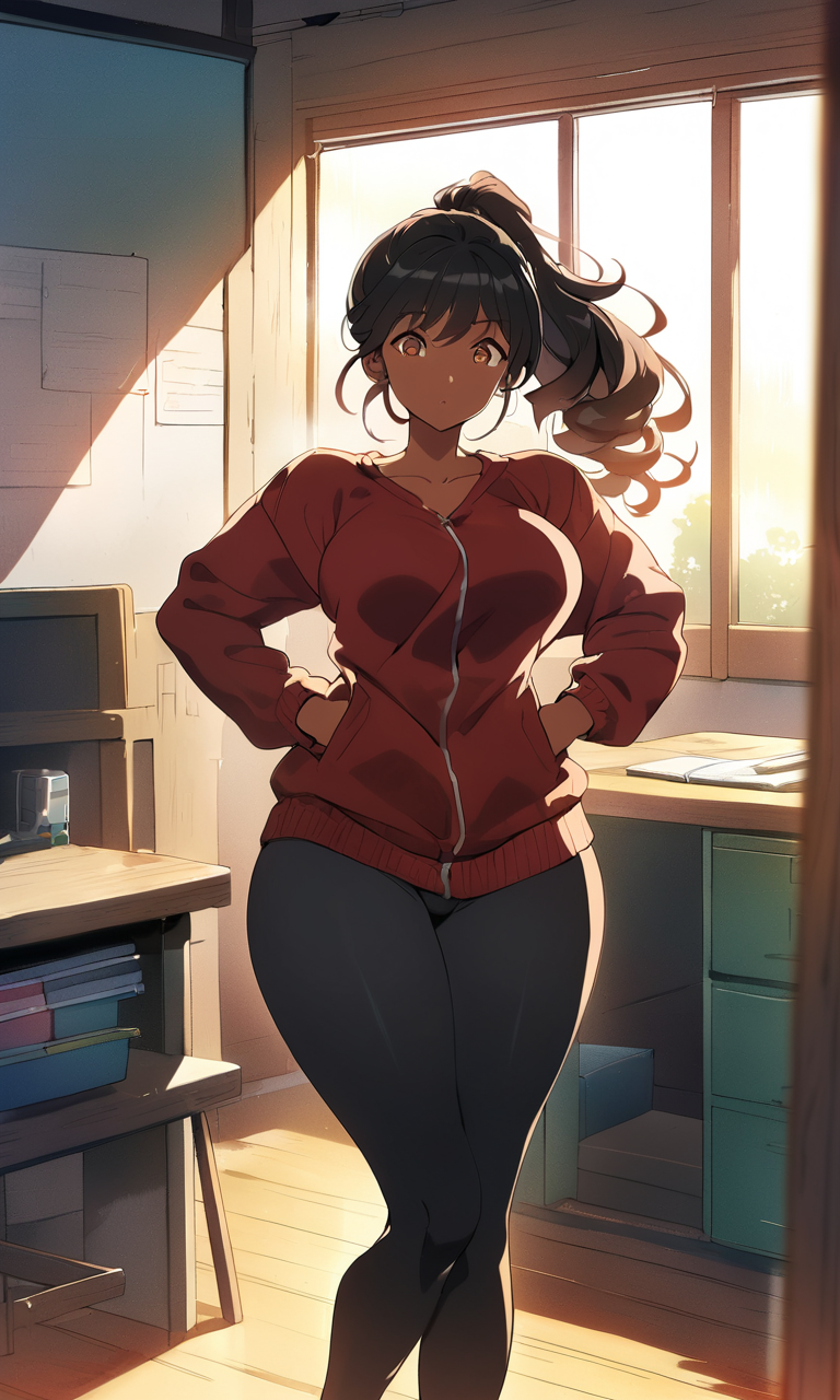Carissa Caldwell, an AI character on FantasyGF