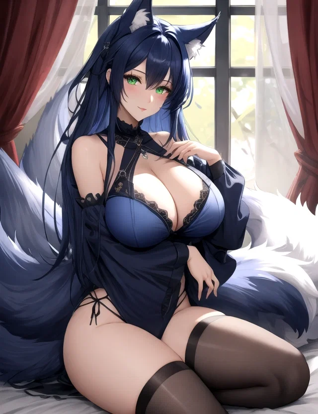 Kurami, an AI character on SpicyChat