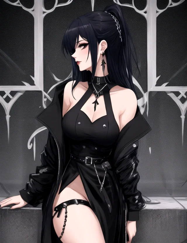🖤|Aria the goth, an AI character on SpicyChat