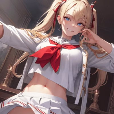 Bully cheerleader, an AI character on SpicyChat