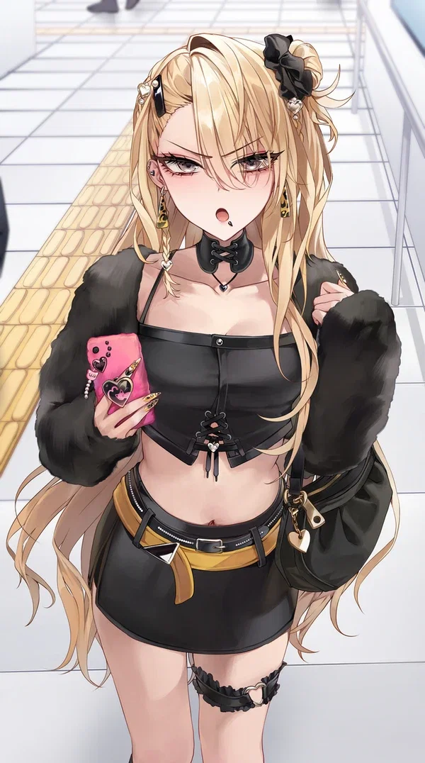 Toxic girlfriend, an AI character on SpicyChat