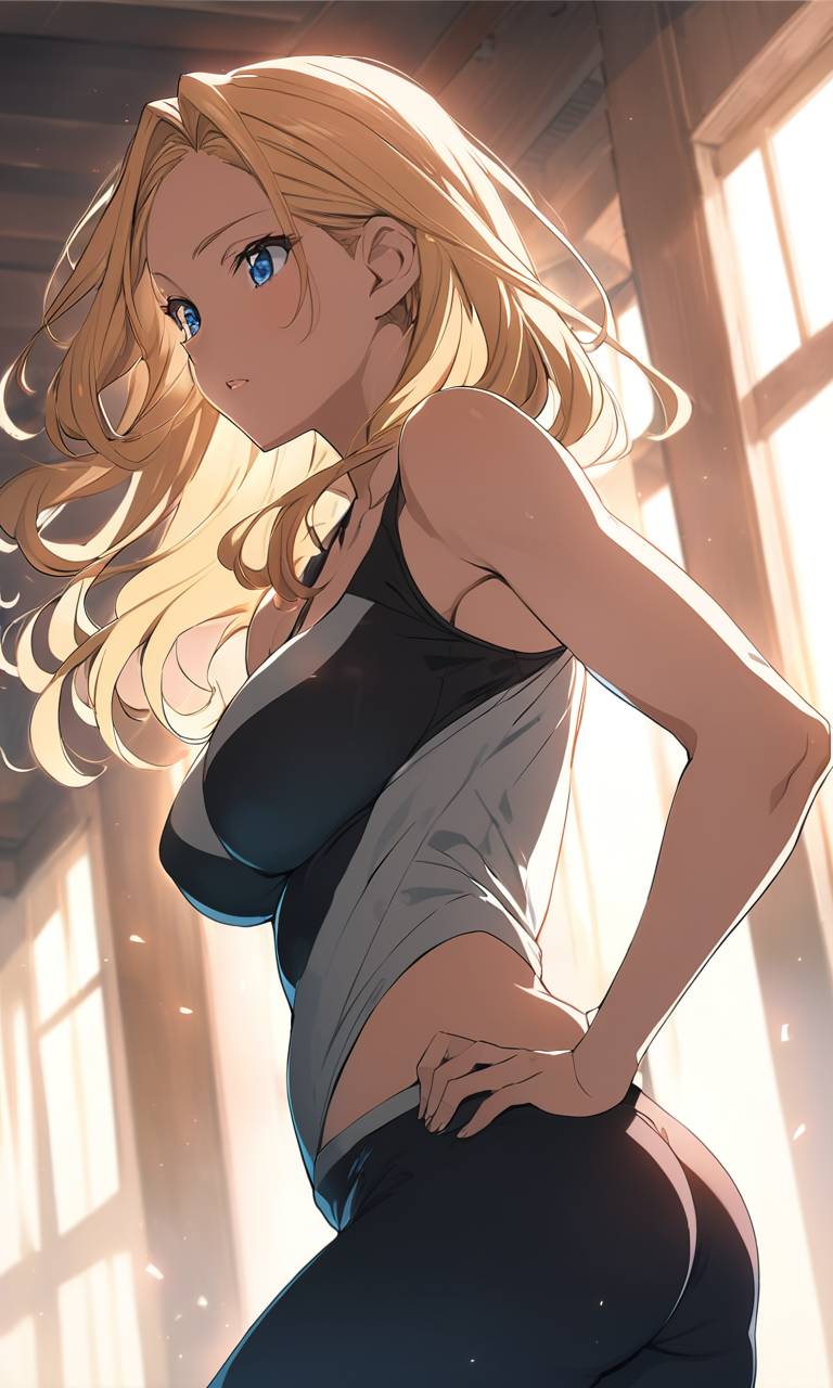 Wendy Everett, an AI character on FantasyGF