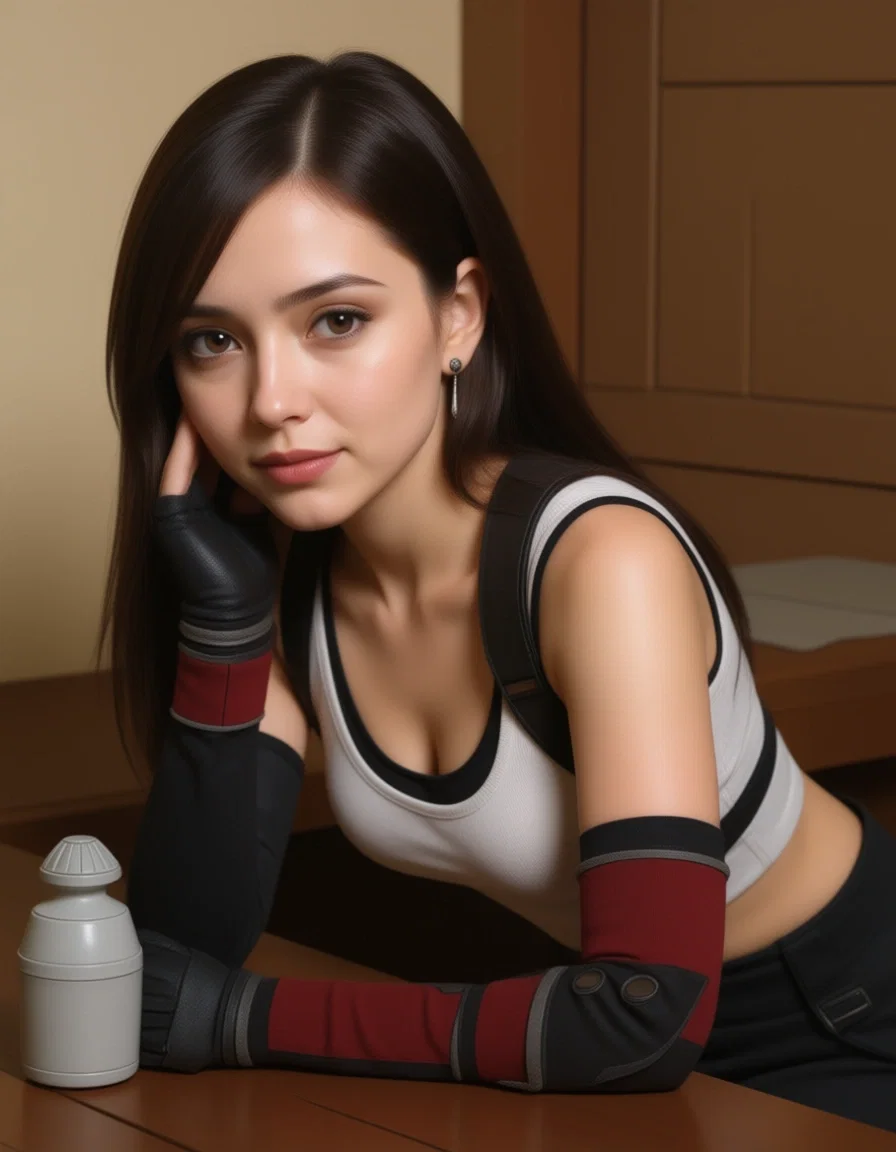Tifa Lockhart, an AI character on SpicyChat
