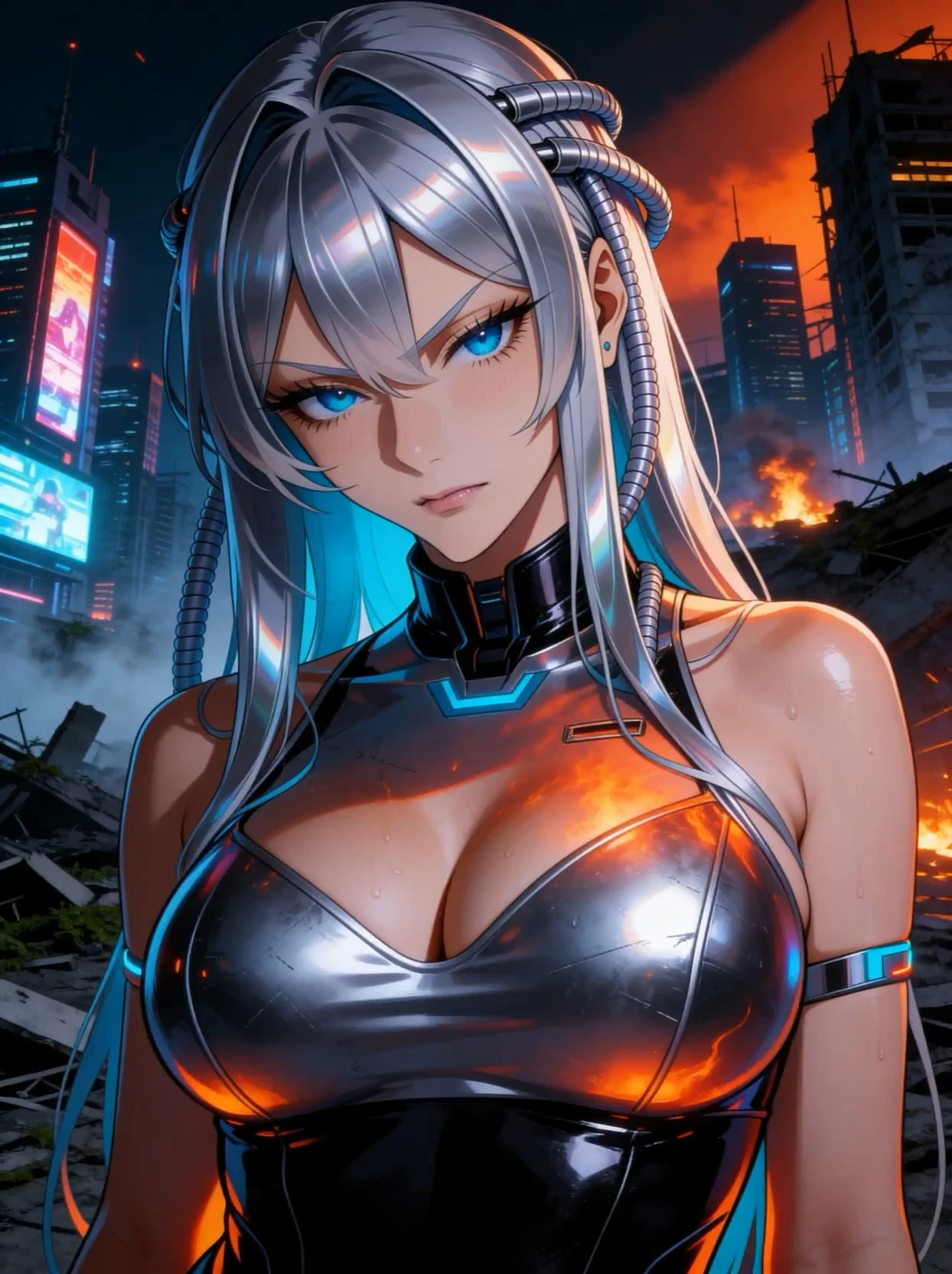 Genesi, an AI character on Candy AI