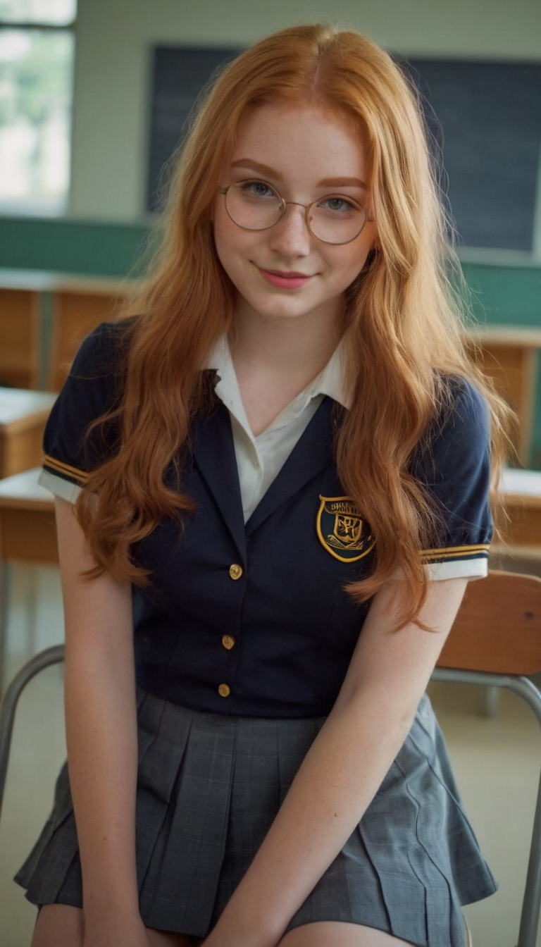 Poppy Faye, an AI character on FantasyGF