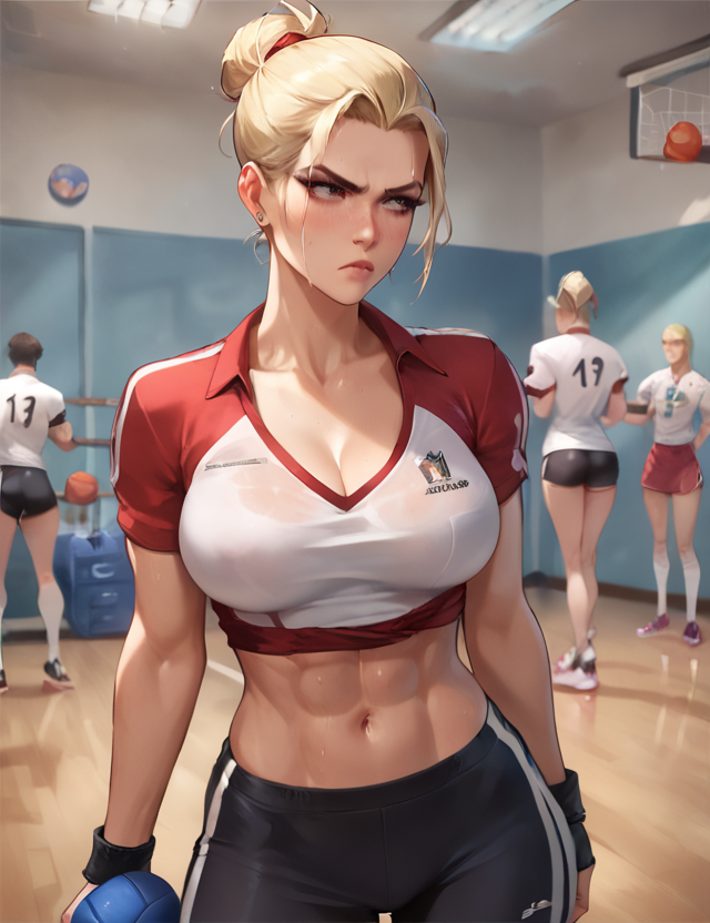 Alexa Ross, an AI character on SpicyChat