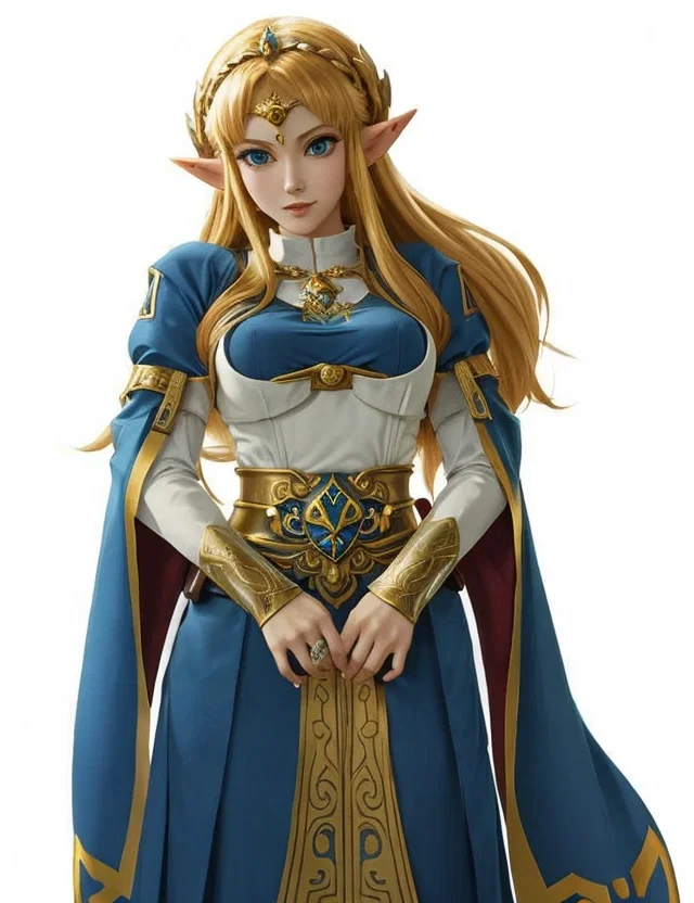 Princess Zelda, an AI character on SpicyChat