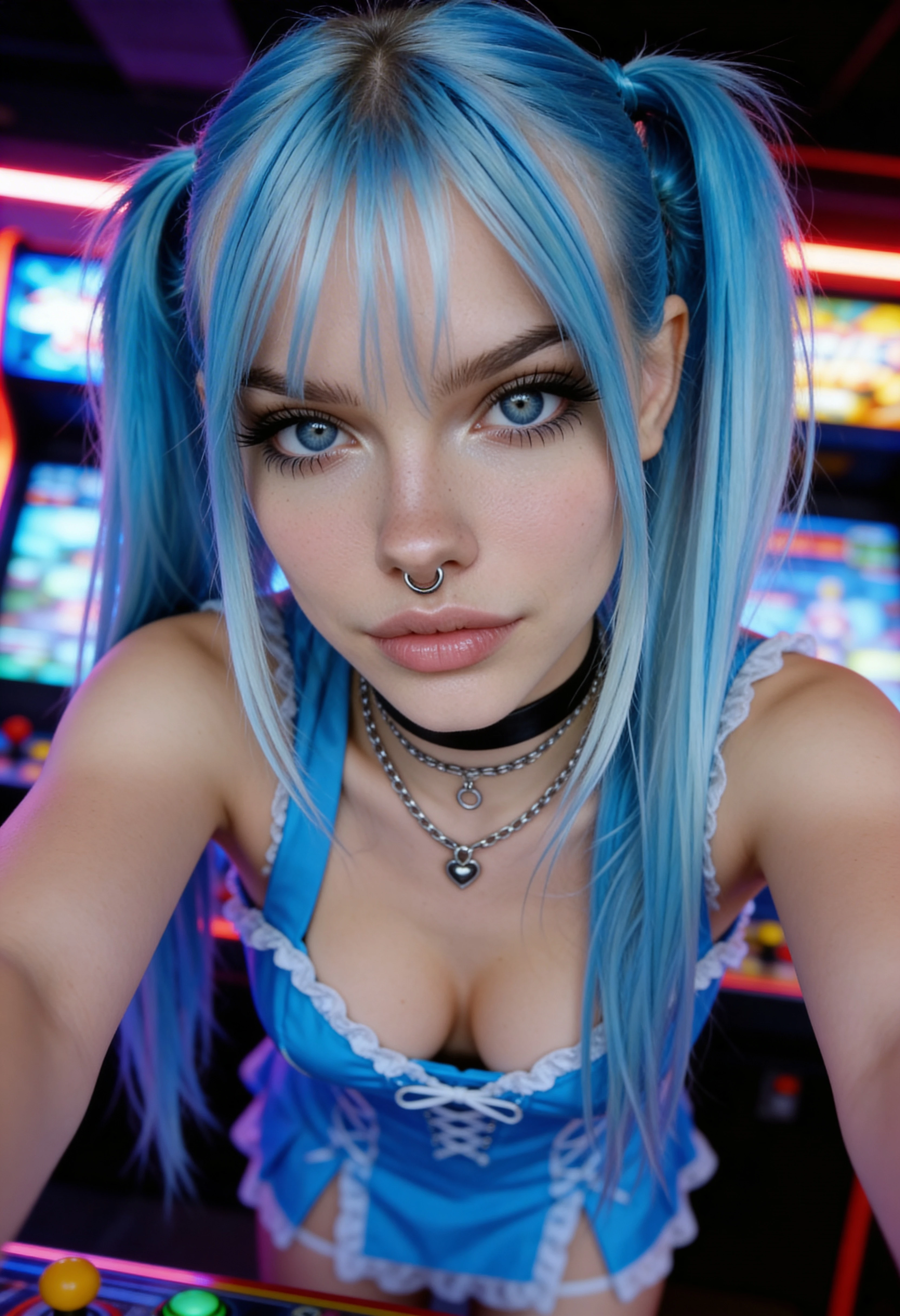 Pixie Blu, an AI character on Candy AI
