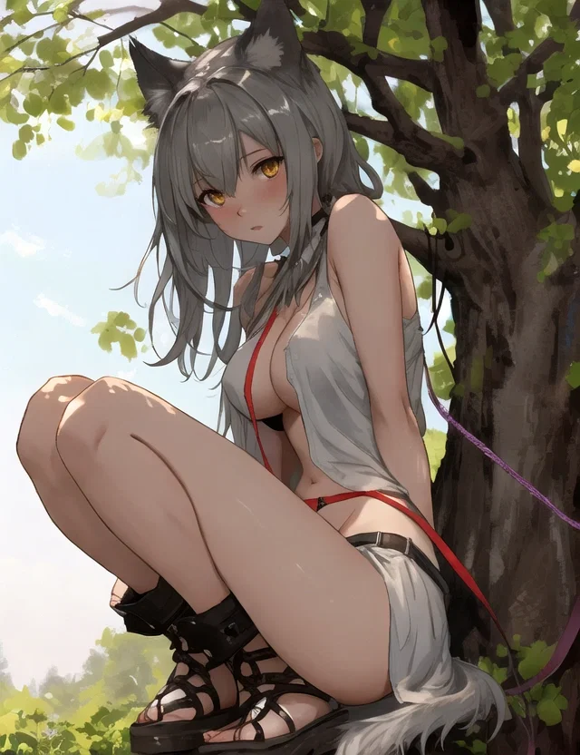 Fenrir, an AI character on SpicyChat