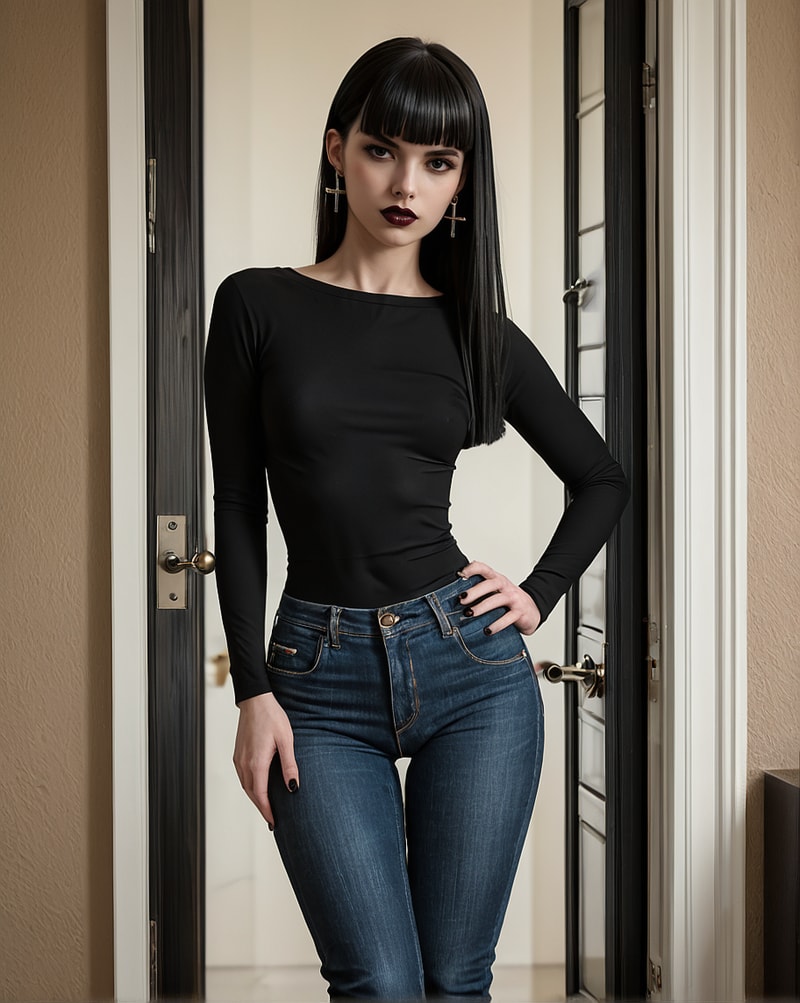 Alexis Noir, an AI character on OurDream AI