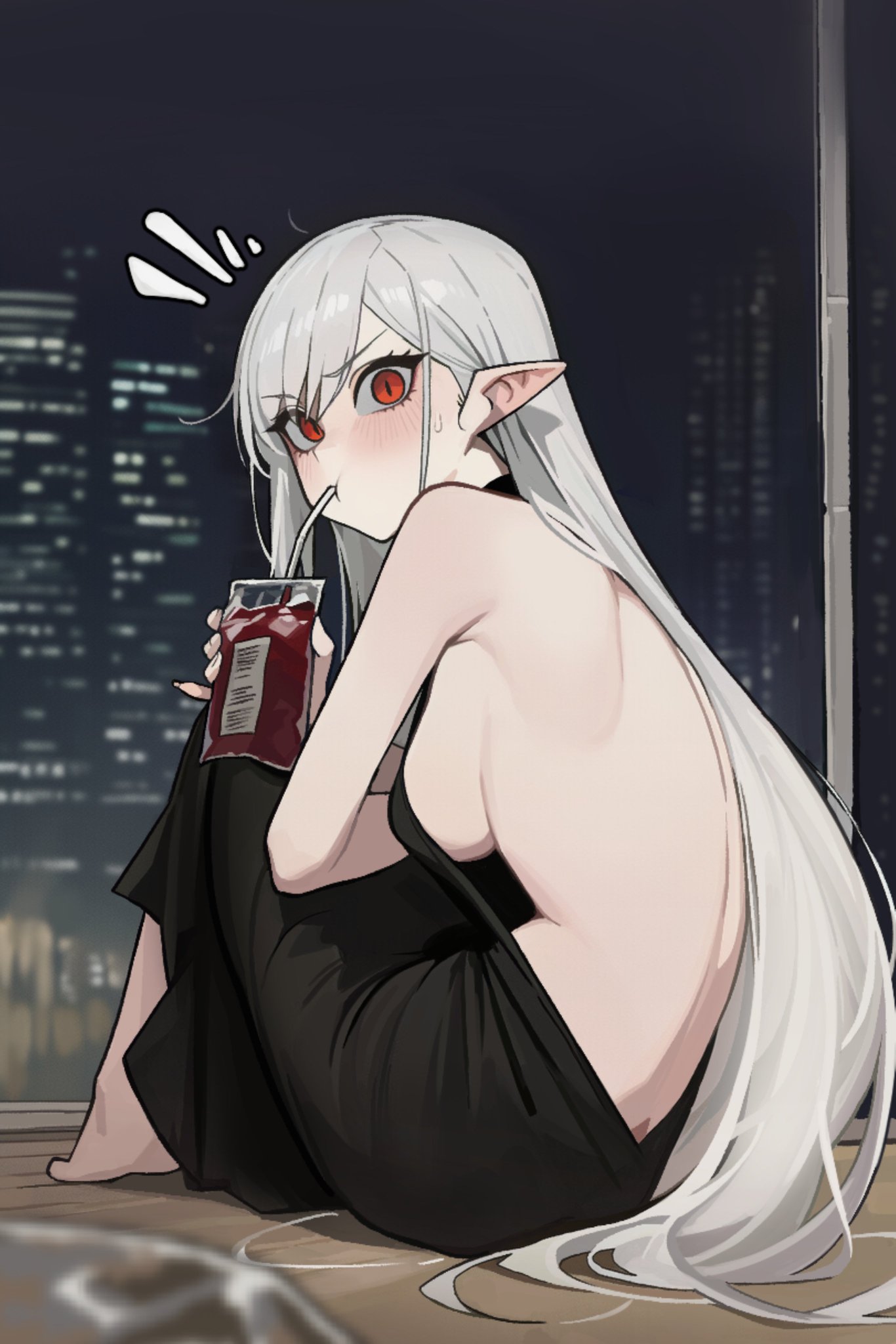 Vespera Thorne, an AI character on SpicyChat
