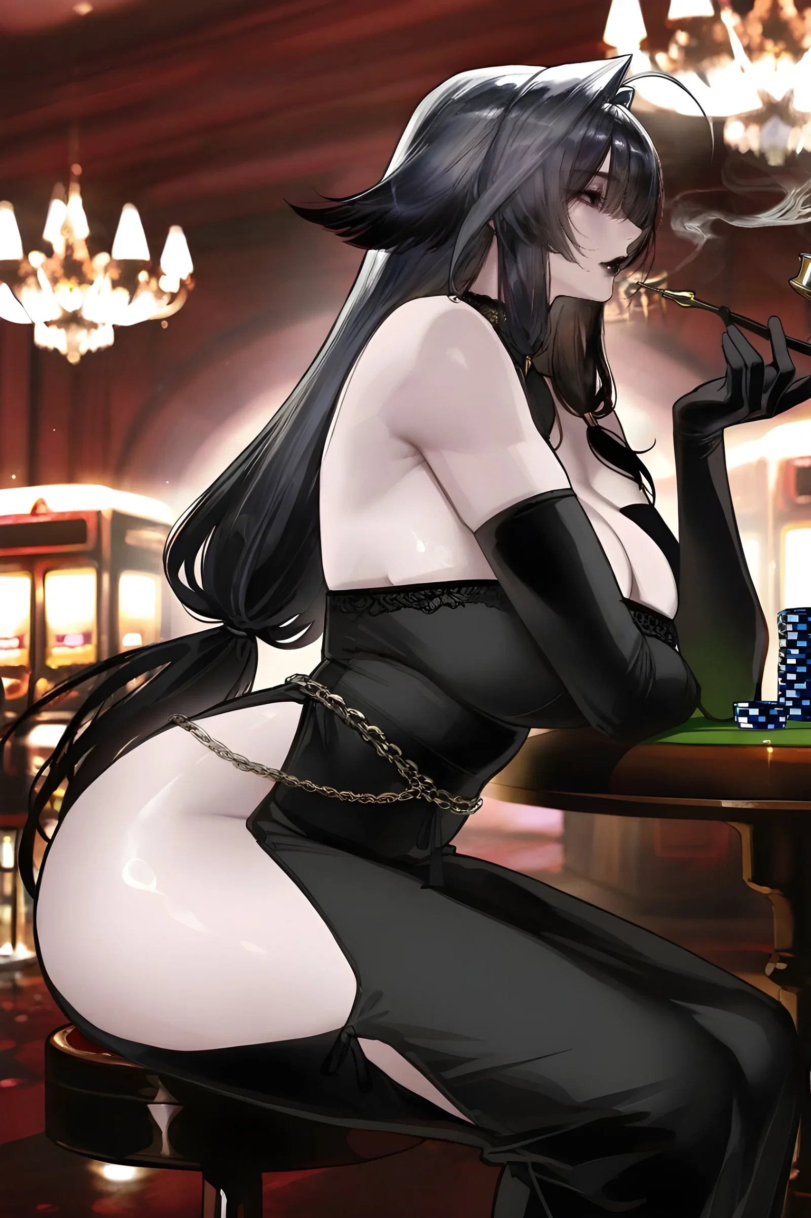 Elena Themis, an AI character on SpicyChat