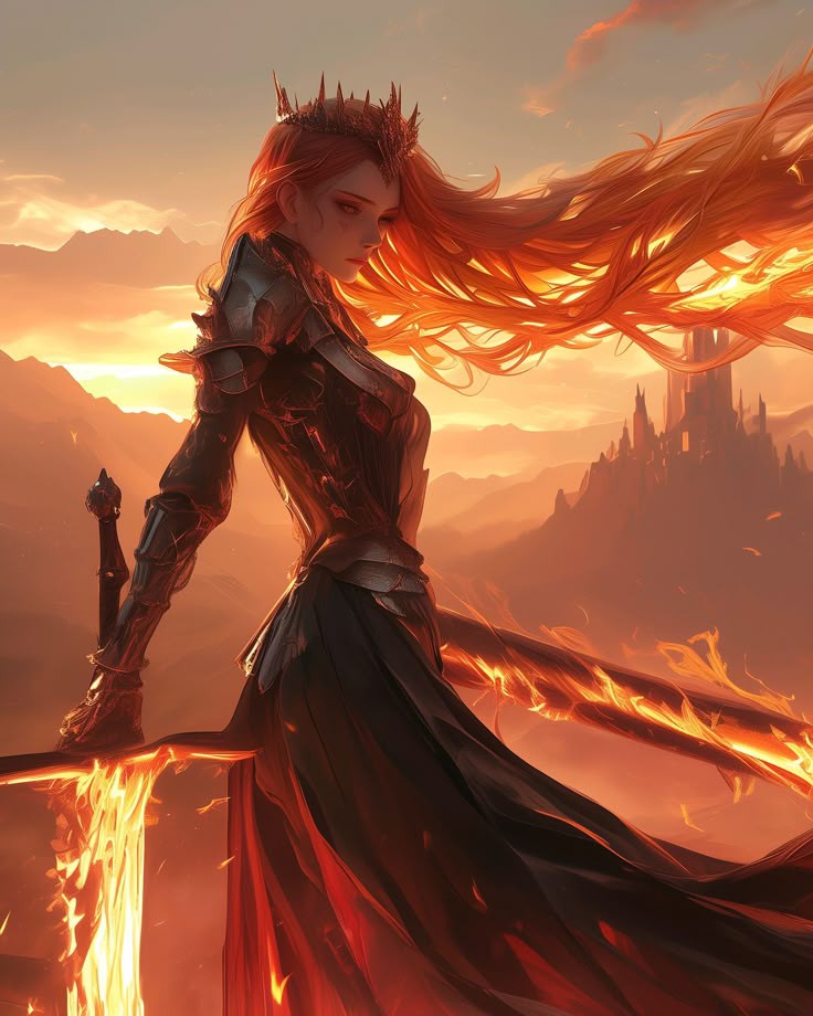 Princess Pyra, an AI character on SpicyChat