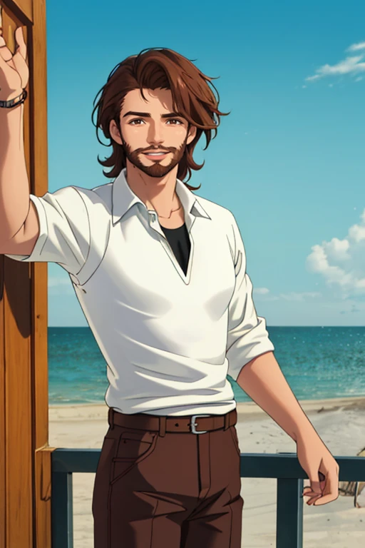 Elias Winters, an AI character on Candy AI