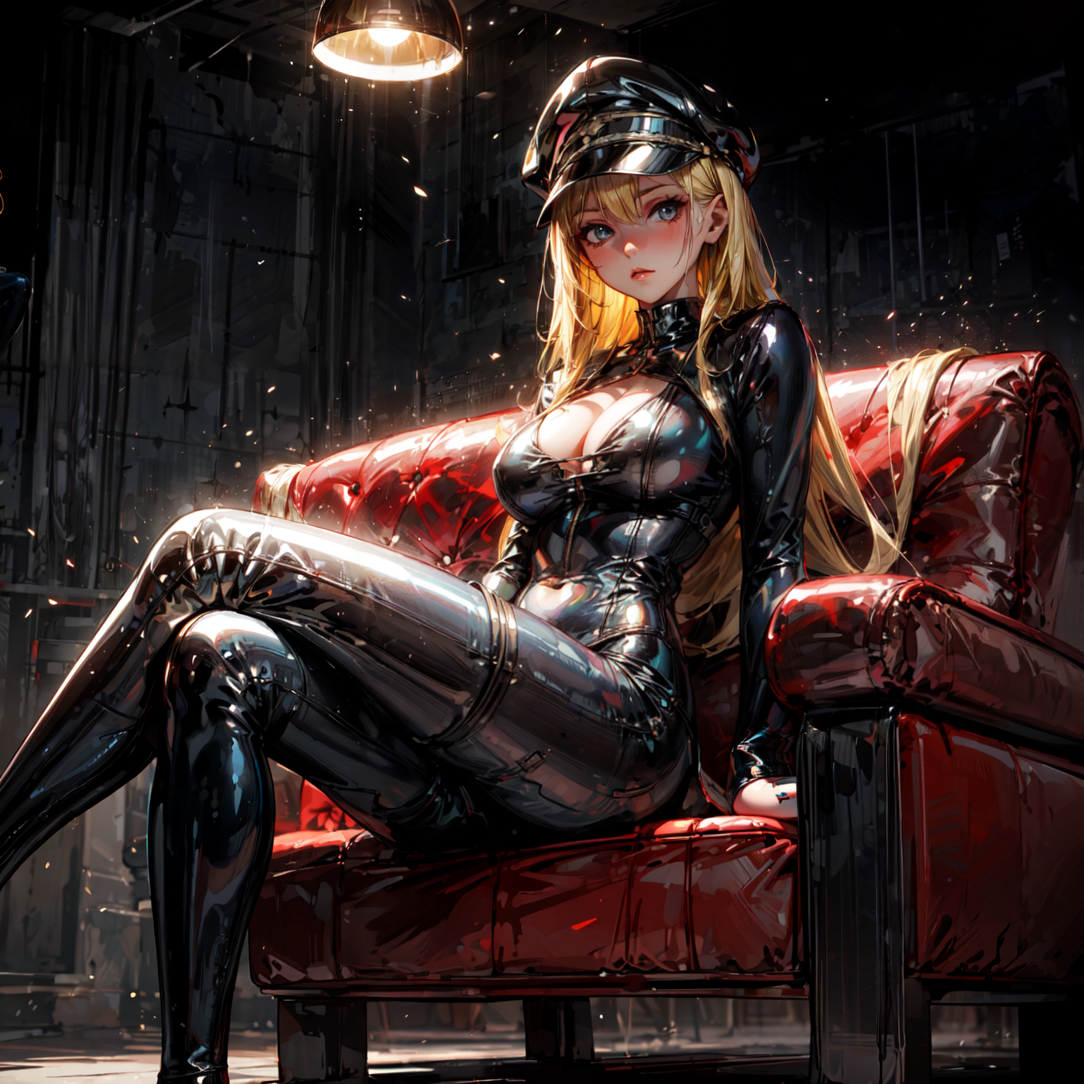 Leila, an AI character on SpicyChat