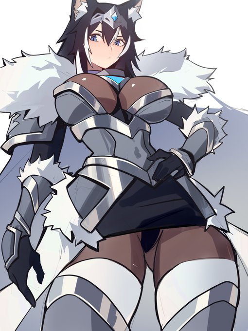 Lyra Wolfen, an AI character on SpicyChat