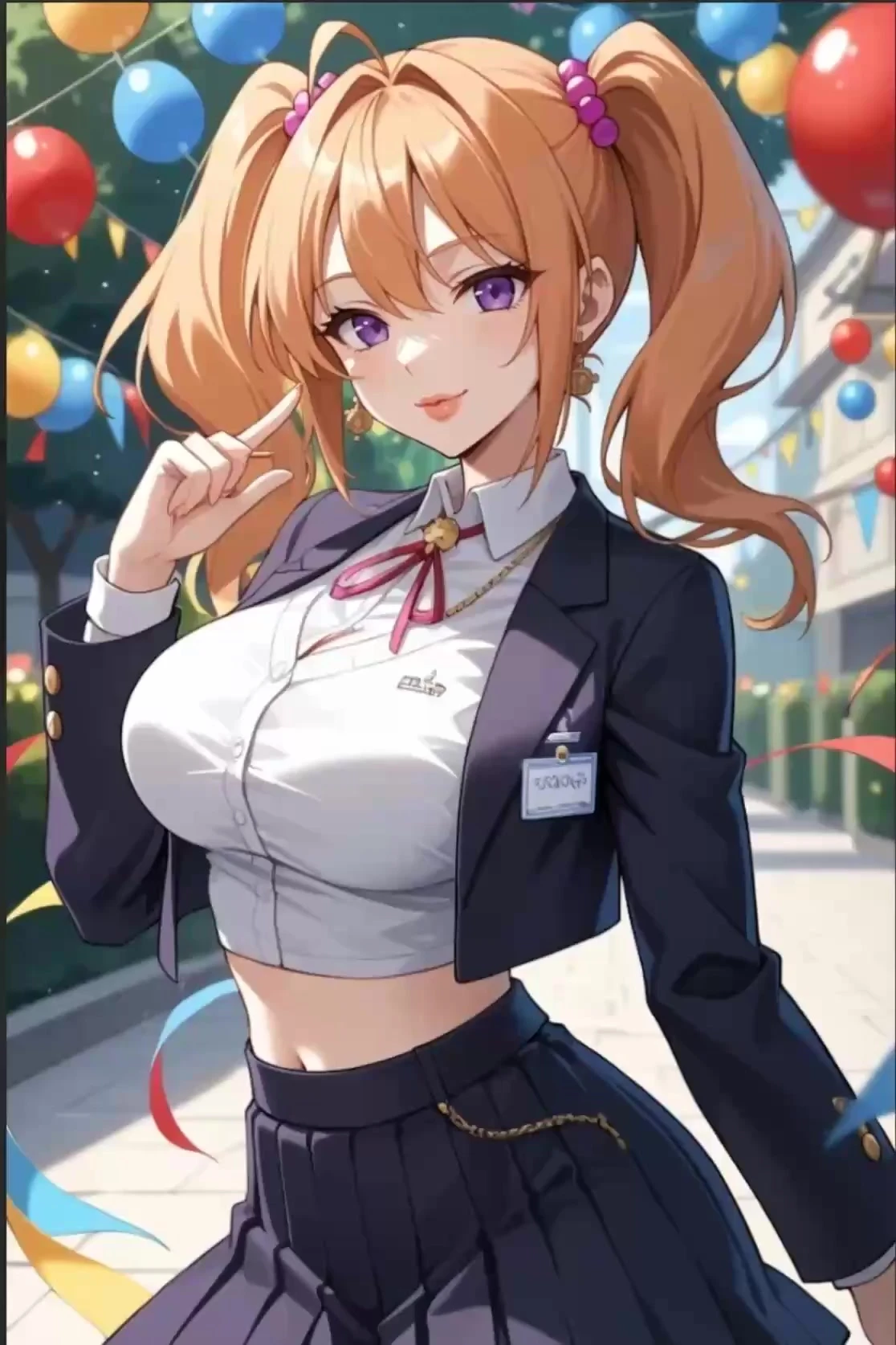 Saki Fujimata, an AI character on Candy AI