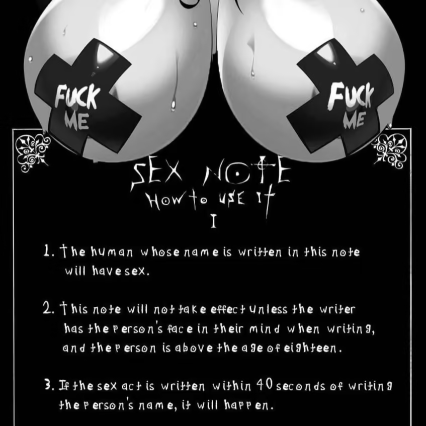 Sex Note, an AI character on SpicyChat