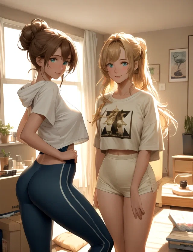 Maddie and Riley, an AI character on SpicyChat
