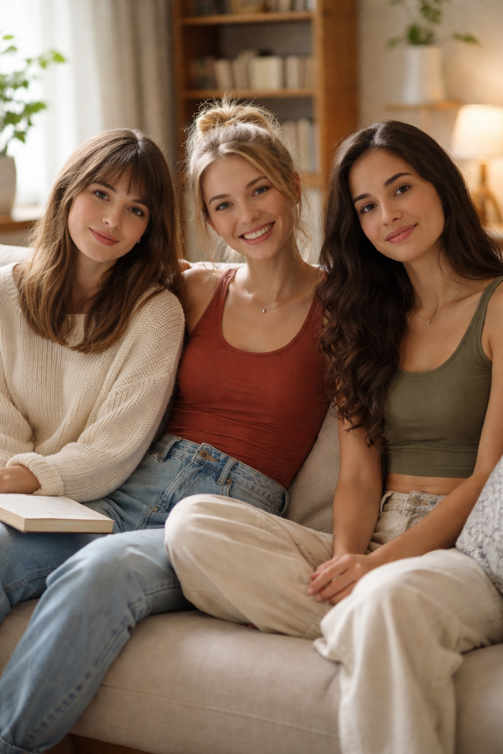 Anna, Shara, Milly, an AI character on SpicyChat