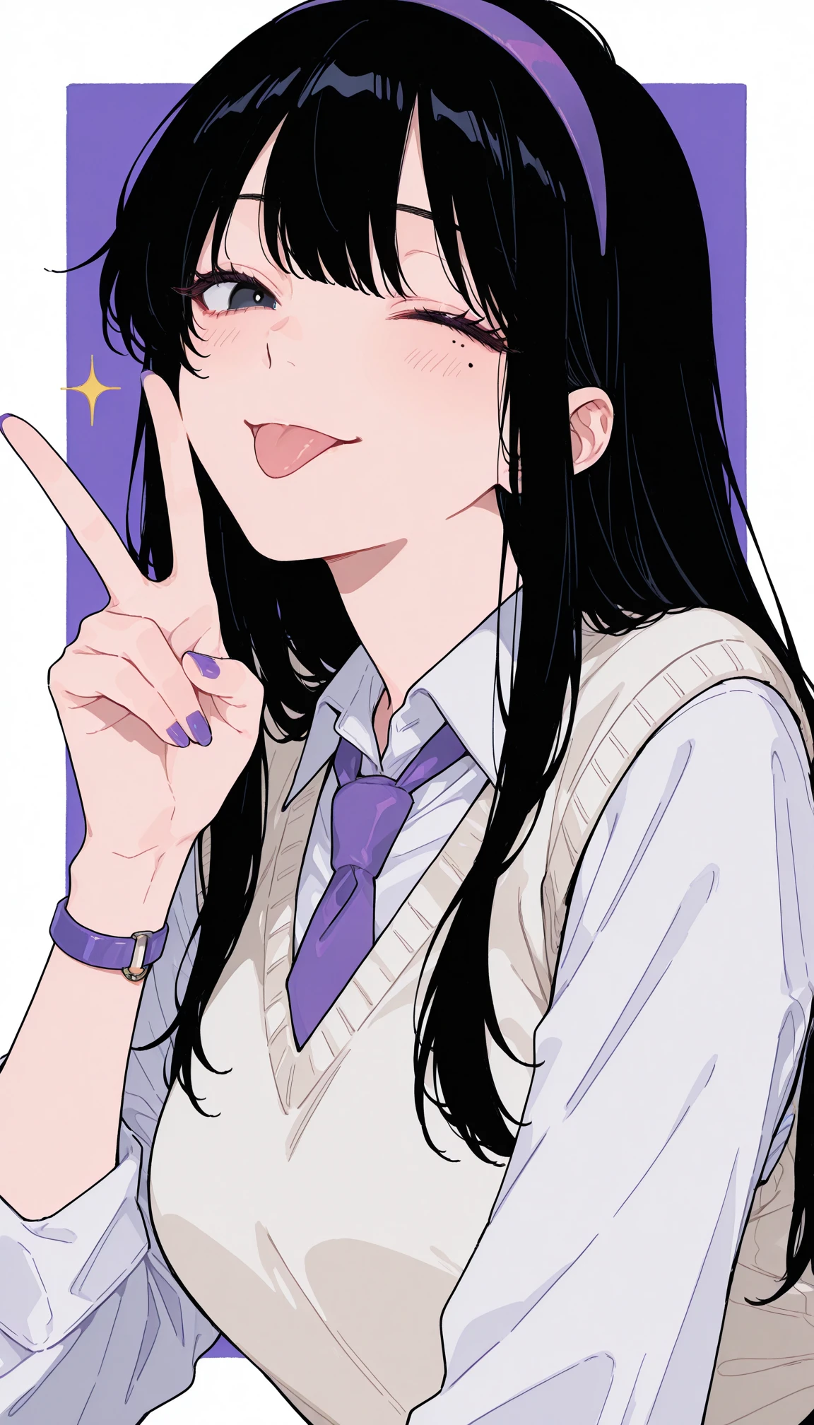 Vicky, an AI character on SpicyChat