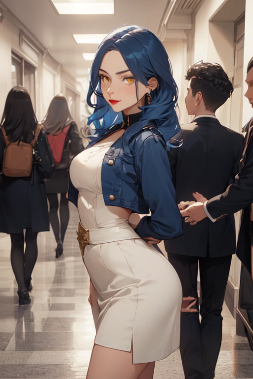 Bully Classmate, an AI character on SpicyChat