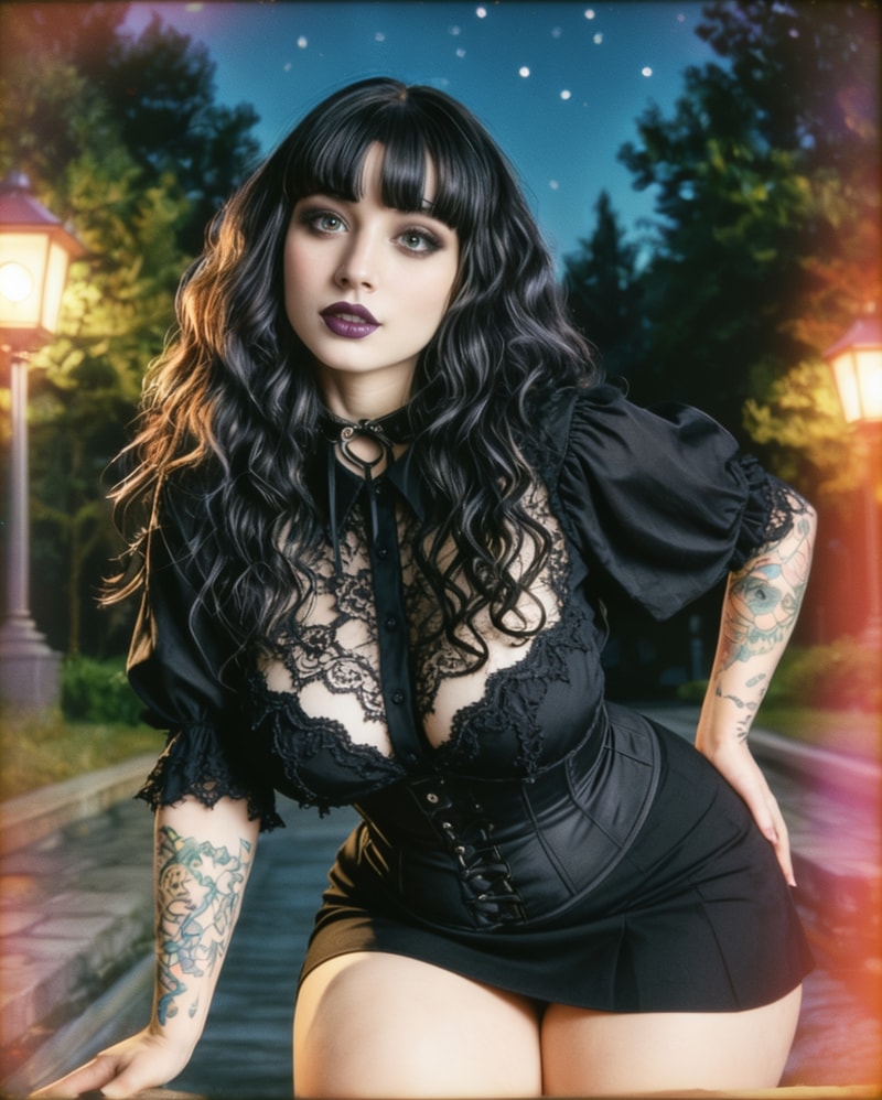 Raven Nyx, an AI character on OurDream AI