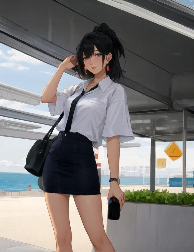 Leah, an AI character on SpicyChat
