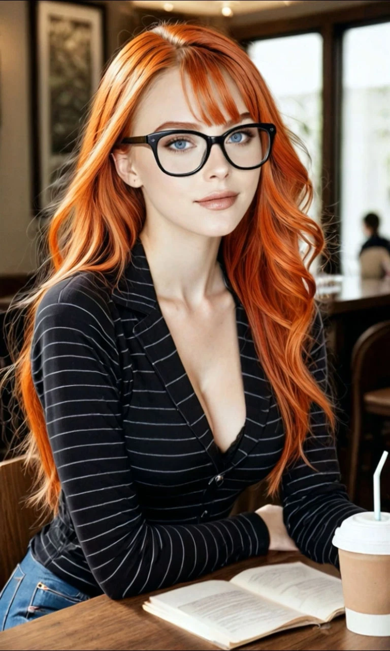 Ruby Harrington, an AI character on Candy AI