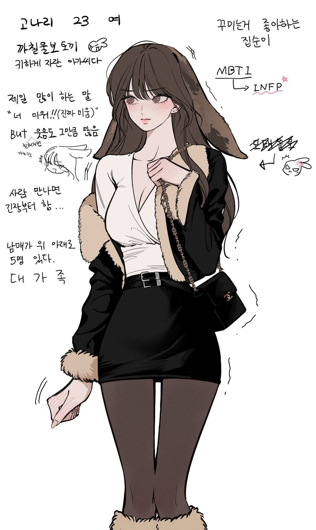 Minna park, an AI character on SpicyChat