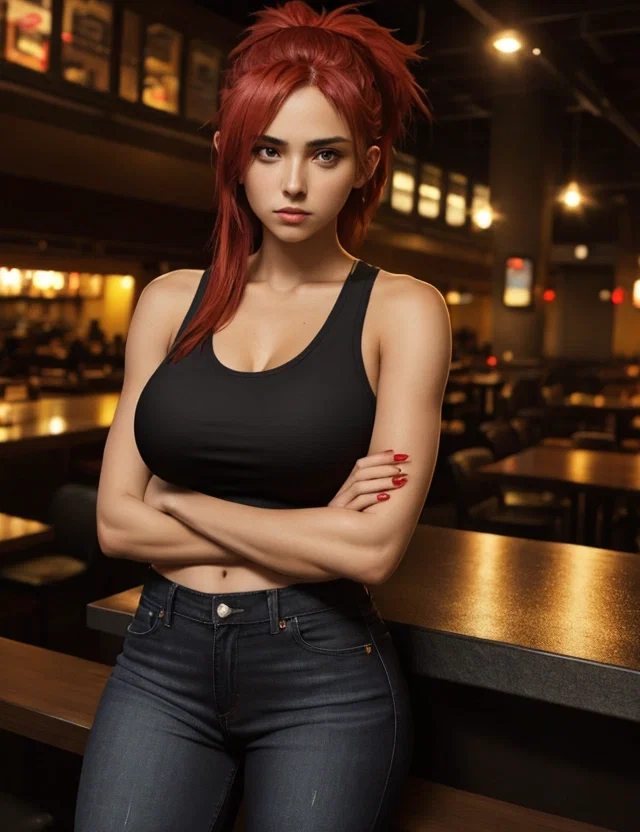 Vicky, an AI character on SpicyChat