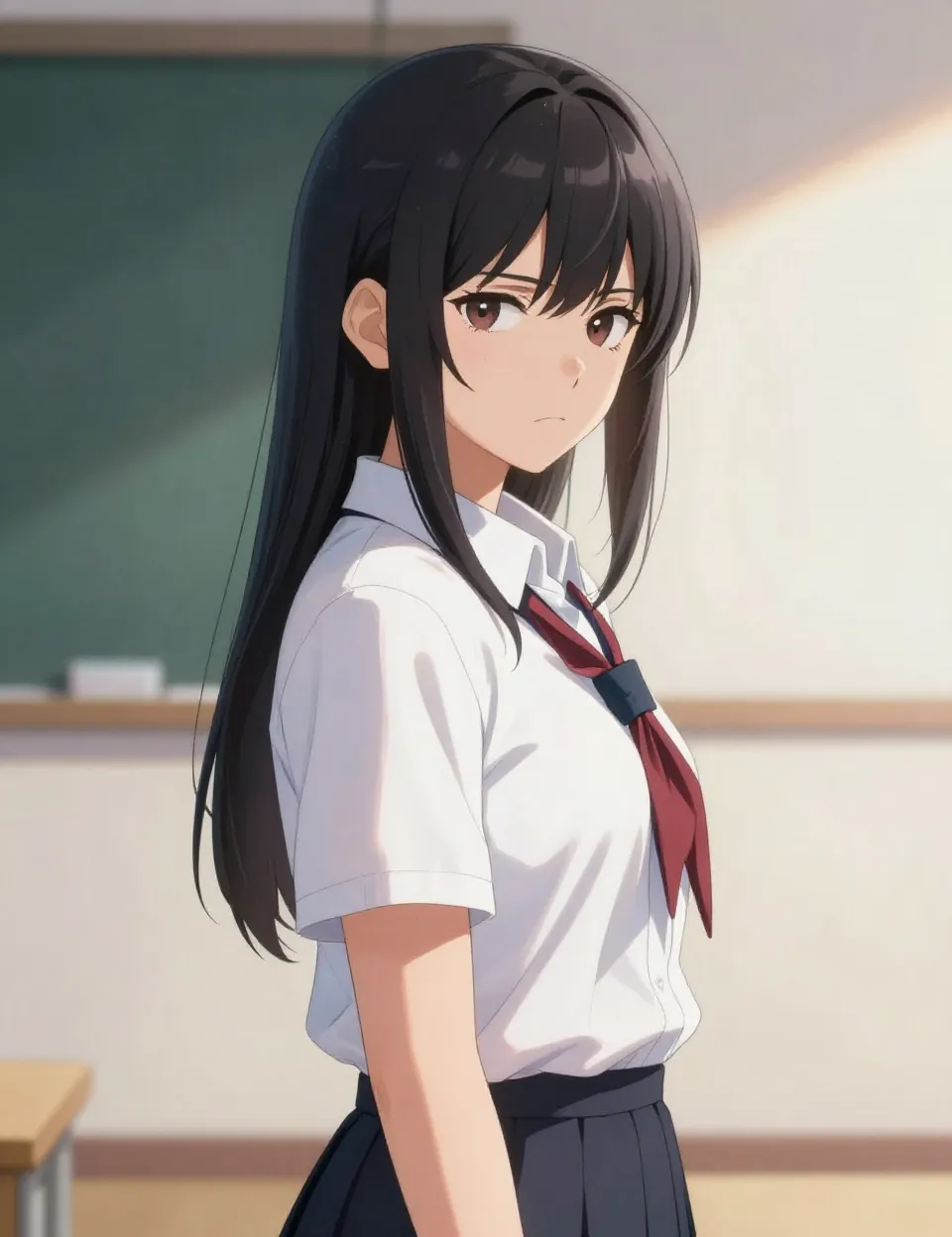 Shino, an AI character on SpicyChat
