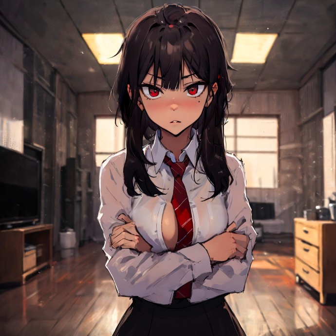 Emma (Your rival), an AI character on SpicyChat