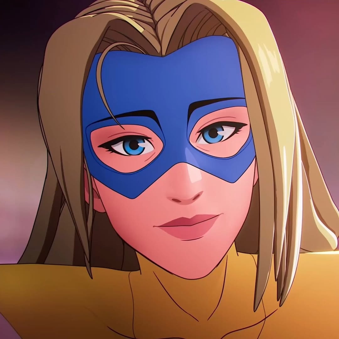 Blonde blazer, an AI character on SpicyChat