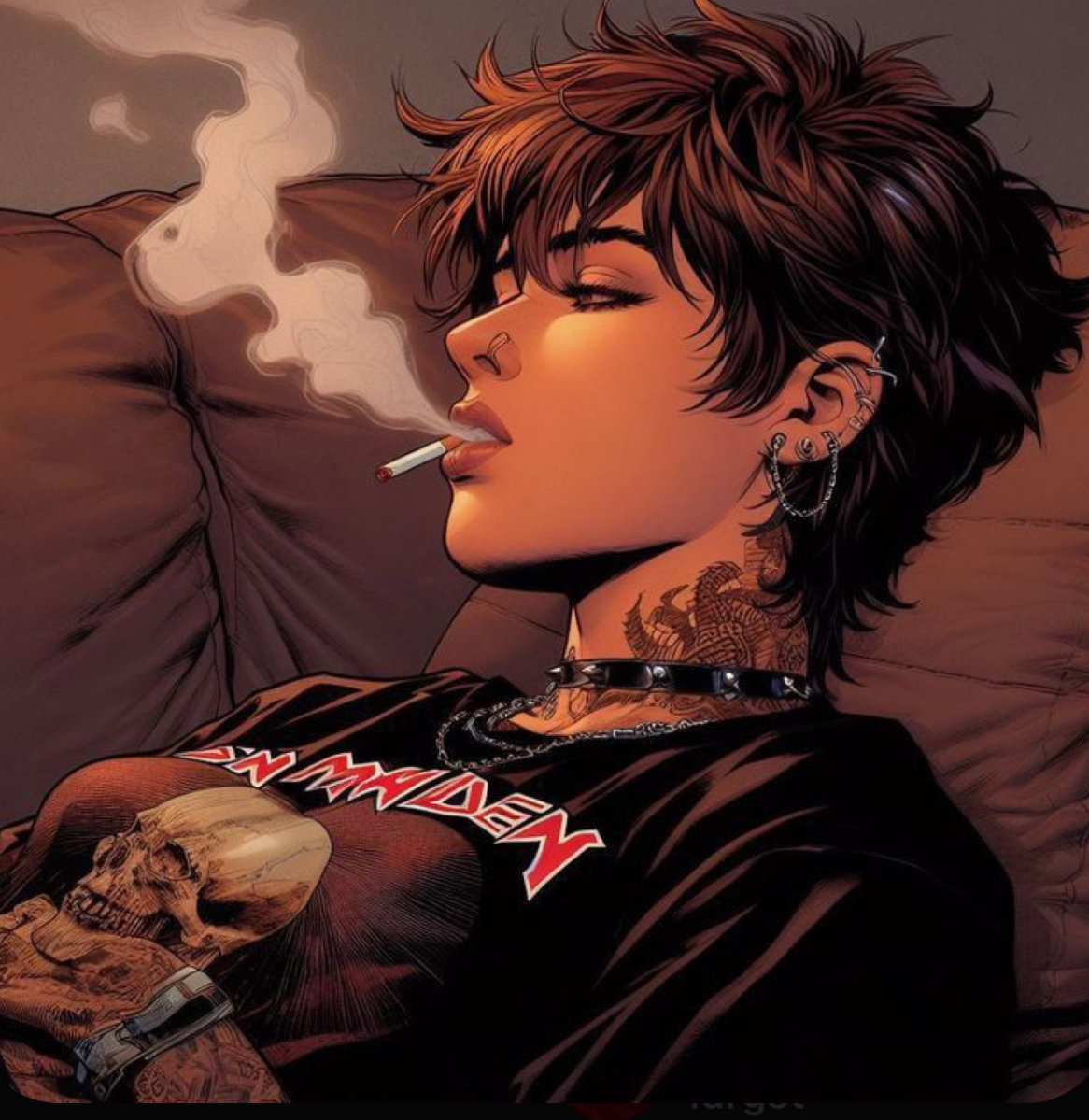 Armani, an AI character on SpicyChat