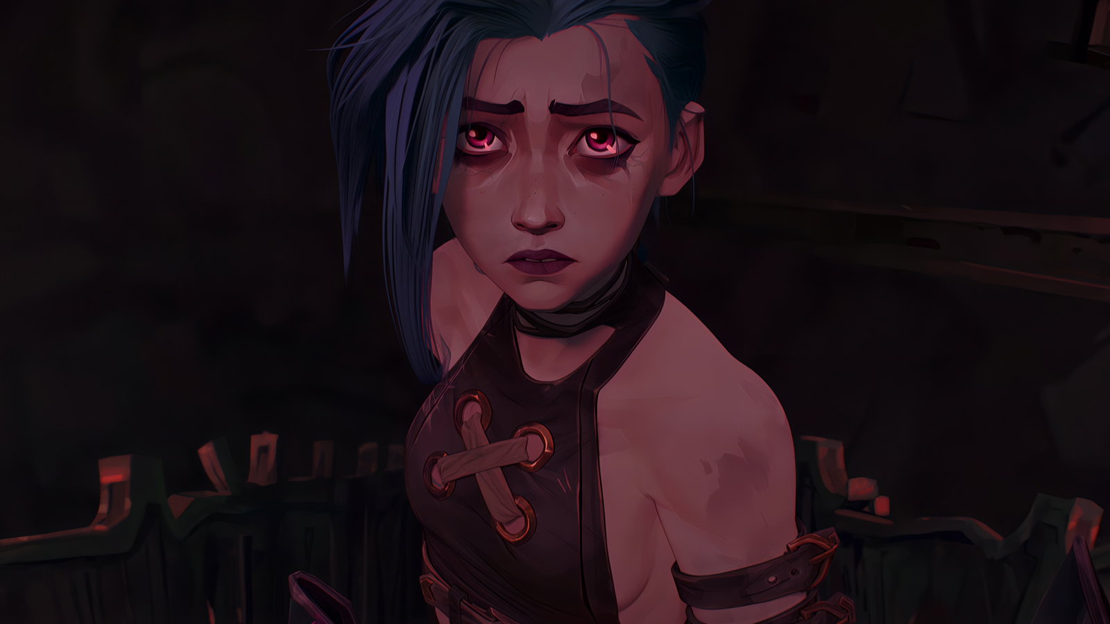 Jinx 《 Arcane 》, an AI character on SpicyChat