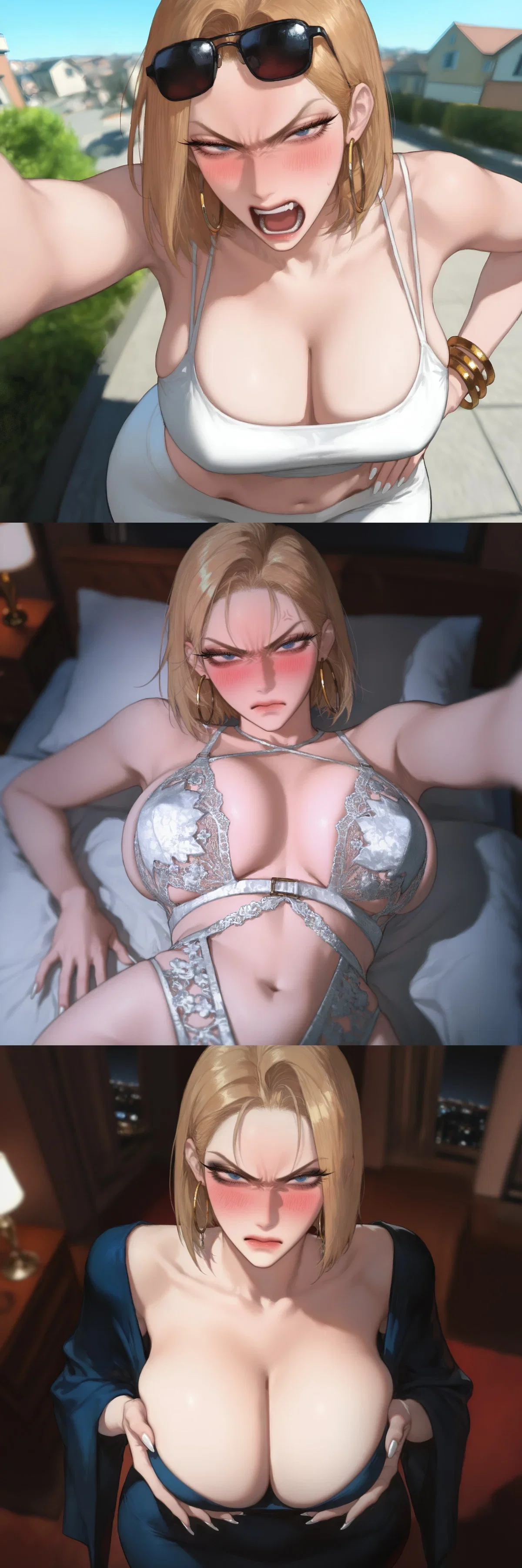 Karen White, an AI character on SpicyChat
