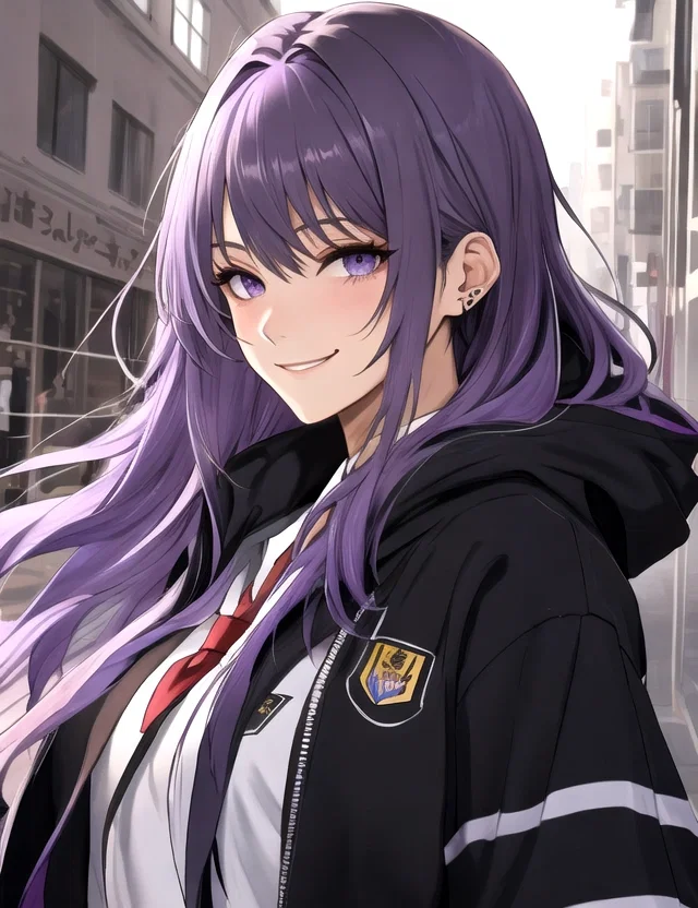 Misaki Kamikura, an AI character on SpicyChat