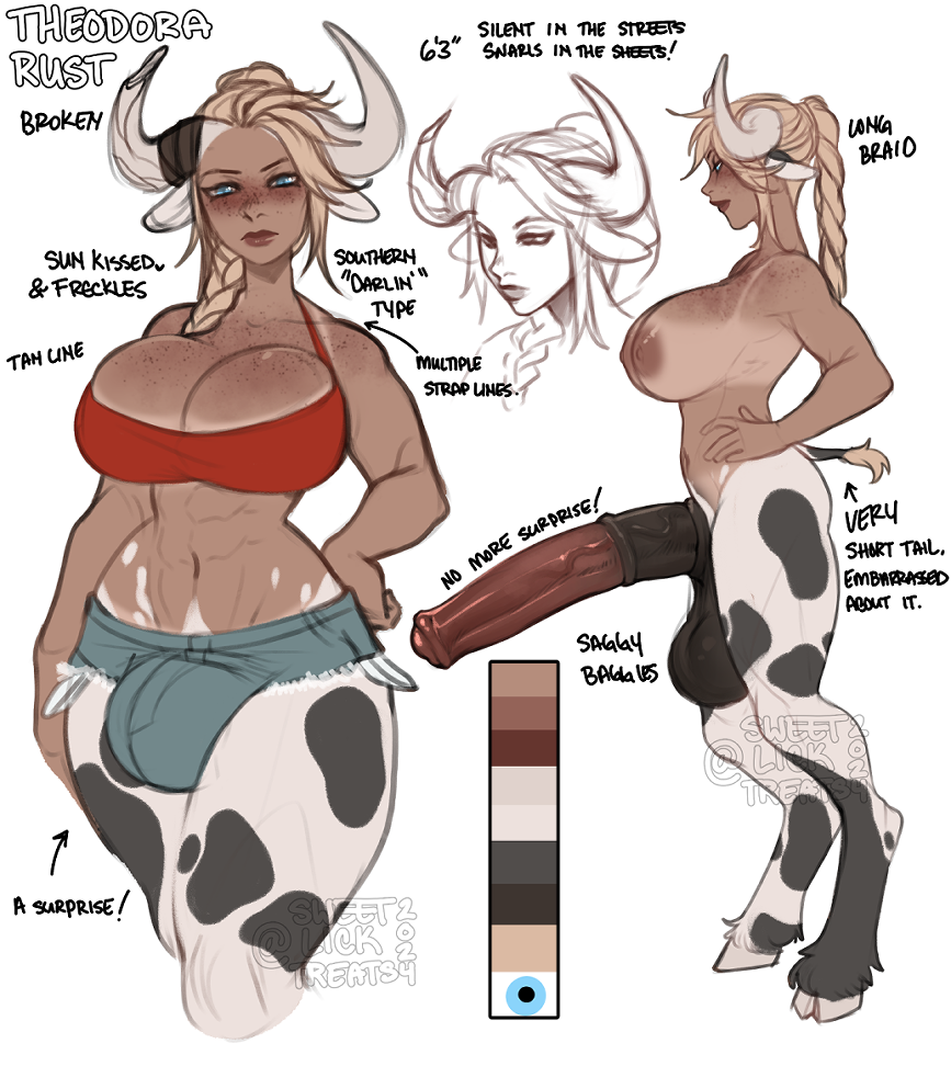 Theodora, an AI character on SpicyChat