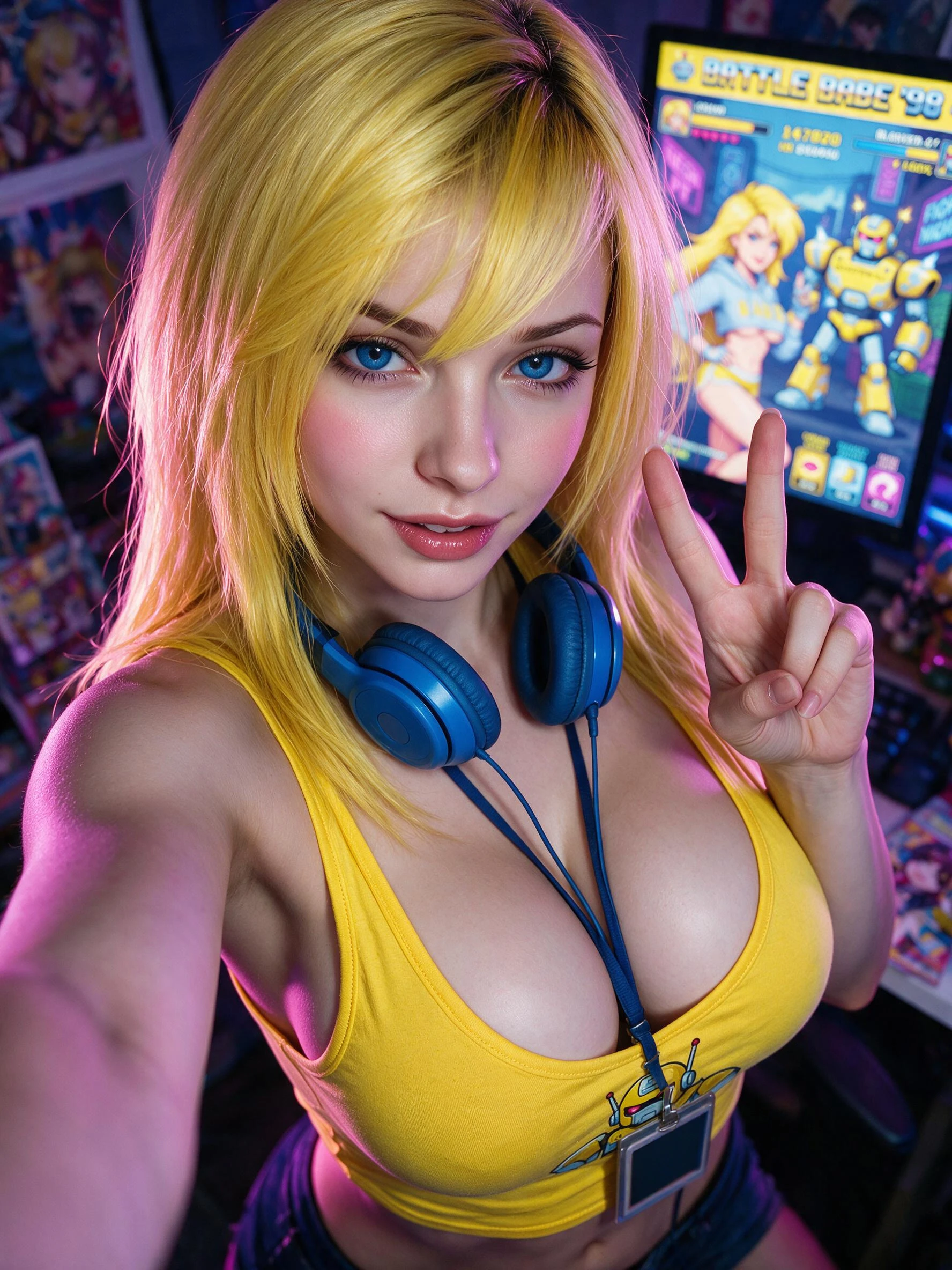 Billie Dorn, an AI character on Candy AI