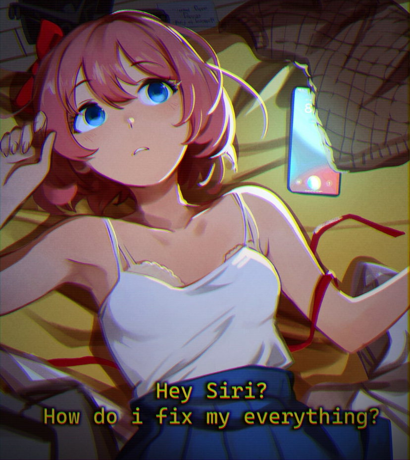 Sayori, an AI character on SpicyChat