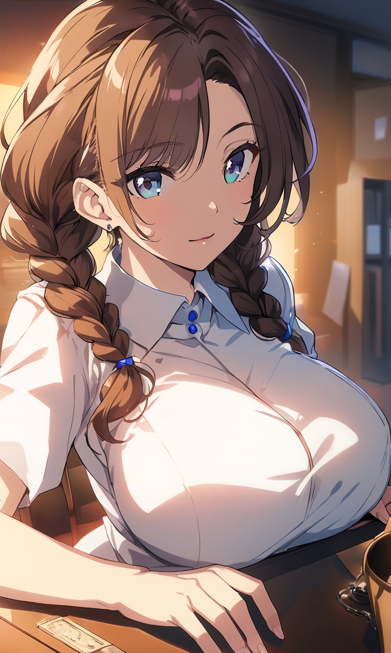 Kaelyn Campbell, an AI character on FantasyGF