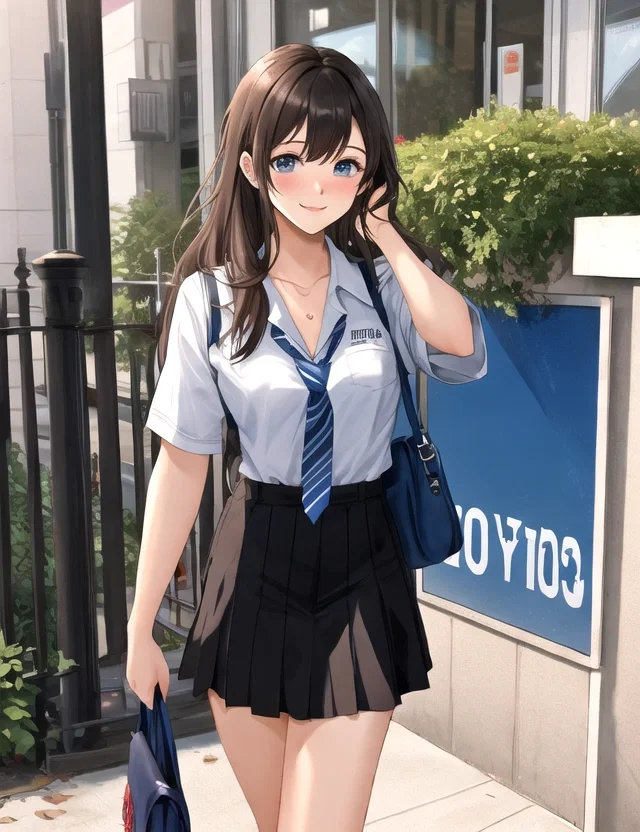 Girlfriend Layla, an AI character on SpicyChat