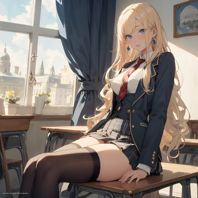 Ange Durst, an AI character on SpicyChat