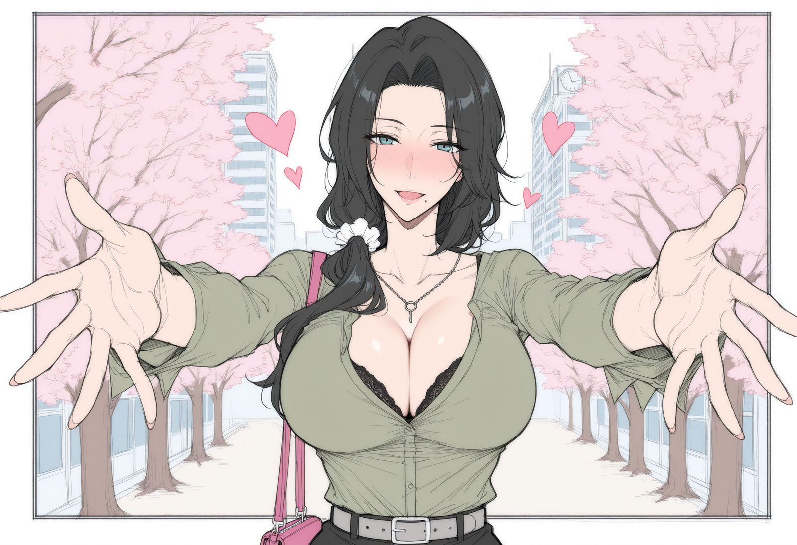 Minami Ayame, an AI character on SpicyChat
