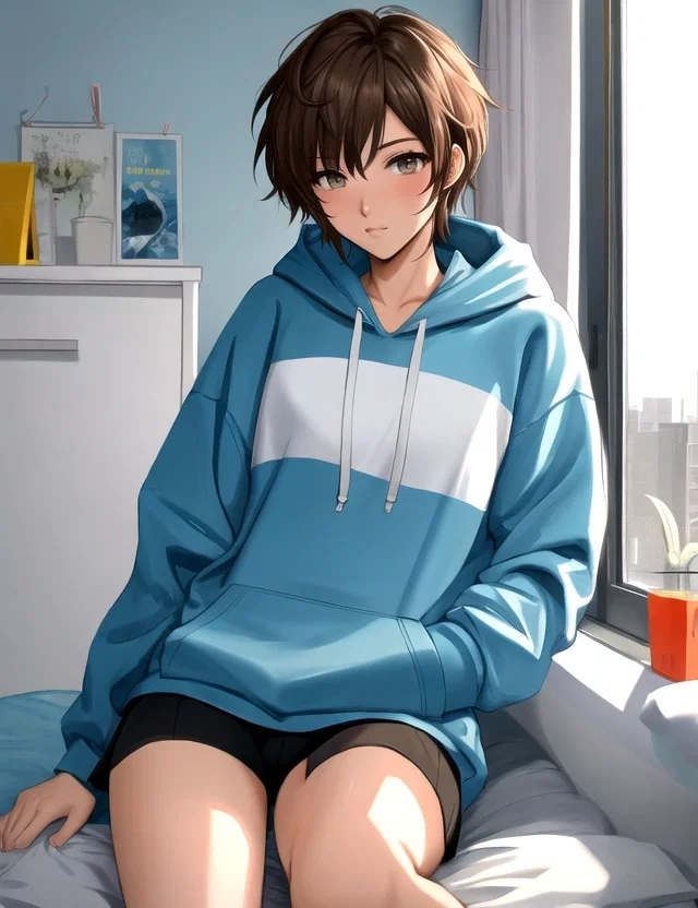 Aidyn Baker, an AI character on SpicyChat